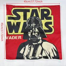 Star Wars 星球大战亚麻丝滑柔软枕套 - 透气亲肤，触感凉爽，信封式开口，有红色、绿色、蓝色等多种颜色可选 - 可机洗，亚麻枕套，圣诞礼物，秘密圣诞老人礼物，情人节礼物，圣诞袜填充物，沙滩，夏季，度假，节日，旅行必备，外出上衣，家居用品 - 彩色 - 查看 14