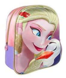Karactermania Mochila  Frozen Disney 3D 25x31x10cm - Multicolor - Ver 1