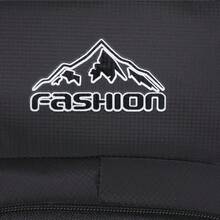 Unisex Fashion Camo Patchwork Backpack | Multi-Color Lightweight Water-Resistant Nylon Bag With Multi-Layer Zipper Pockets & Breathable Padded Straps | Large Capacity For Laptop, Books & Daily Essentials | Ideal For Students, Commuters & Short Trips | Limited Stock! - Multicolor - View 6