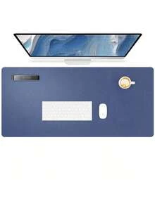 Super Large Mouse Pad, Writing Pad Office Desk Pad, Desk Mat, Waterproof PU Leather + Non-Slip Velvet Surface 35. 4" X 16. 9" (Pink), Multiple Size Options, Gaming Desk Pad, Desk Protector, Various Colors, Office, Student, Princess Style Pink, Pink, Sky Blue, Study Desk, Long Desk Pad, Home Decor Pad, Scratch Resistant Anti-Glare Leather Coffee Table Mat, Laptop Protective Pad, Waterproof Reusable And Easy-To-Clean, Office Supplies, Study Home Goods,School Supplies,Back To School Gaming Mouse Pad Desk Accessories Office Desk Accessories Mousepad Mouse Pad For Desk - 多色的 - 查看 9