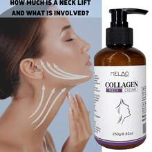 Collagen Neck Cream, MELAO Anti-Wrinkle Neck Firming Cream, With Collagen, Tightens & Lifts Sagging Neck Skin, Reduces Neck Lines & Wrinkles, For Younger Looking Neck - Cream - View 4
