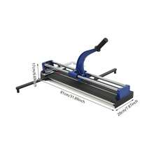 HOHOBLA LOYALHEARTDY-BTG 31 Inch Manual Tile Cutter,Ceramic Tile Cutter With Tungsten Alloy Wheel, Tile Cutter Tool For Porcelain Ceramic Floor Tile, Positioning Guided Precision, Adjustable Measurement Ruler[Best Gift For Family&Friends] - 藍色 - 查看 2