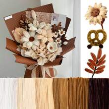 管道清洁器花艺工艺品，柔和雪尼尔花茎，用于 DIY 艺术项目创意礼物（6 种颜色），散装毛绒管道清洁器花艺套装，派对装饰的理想选择 - 彩色 - 查看 9