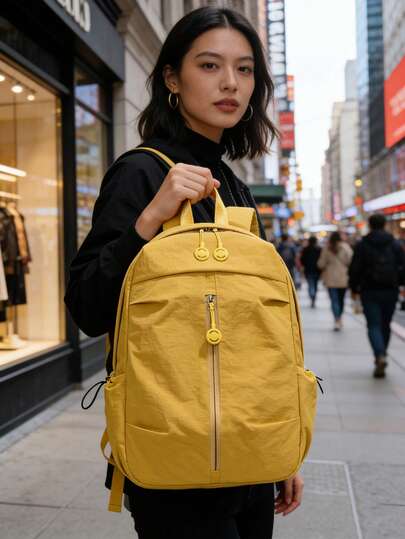 Mochila de viaje multifuncional, de manos libres, resistente, mochila de senderismo, mochila de montañismo de gran capacidad, organizador de útiles escolares, bolsa de compras de gran capacidad, bolsa de almacenamiento para exteriores, una mochila imprescindible para la temporada de regreso a la escuela, adecuada para el hogar, el transporte, el campus, actividades al aire libre, picnics, regalo de regreso a la escuela, regalo de Año Nuevo.