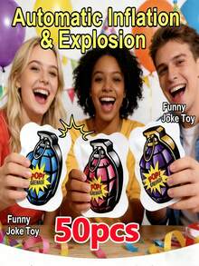 【每包10个/30个/50个/100个/200个】CS场景减压球，趣味十足，放松身心。非常适合办公室恶作剧、愚人节玩笑和课堂娱乐。老少皆宜，乐趣无穷。可用作课堂奖励、生日礼物、监狱日礼物或办公室减压玩具。 - 彩色 - 查看 14