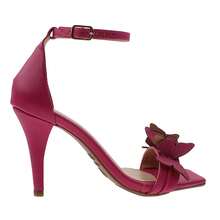 BUTTERFLY HIGH HEEL - Màu Hồng Tươi - Xem 4
