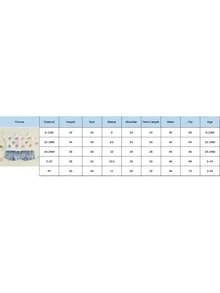 2Pcs Toddler Baby Girl Floral Outfit Infant Summer Clothes Sets 3D Flower Short Sleeve T Shirts And Denim Shorts Set - Purple - View 9