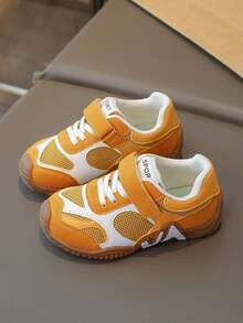 Eye-Catching Orange & White Contrast, Guaranteed To Turn Heads On Kids - Mustard Yellow - View 3