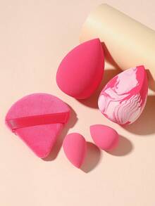 2个化妆海绵+1个三角粉扑+2个迷你化妆海绵 - 彩色 - 查看 14