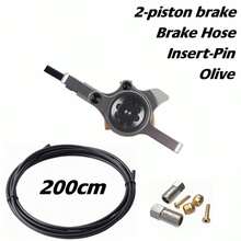 ZRACE M1 Mountain Bike Hydraulic Brake, Full CNC Lightweight Design, MTB Hydraulic Disc Brake Kit, Front And Rear MTB Brakes - Black - View 14