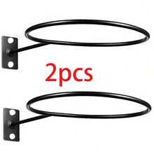 1pc Wall-Mounted Basketball Hoop, Iron Art, Basketball And Football Rack, Multi-Function Ball Storage Rack, Storage Hanging Rack, Display Rack, For Home Room Living Room Office, Valentine's Day New Year Gift Decoration Fashionable Home Storage Rack, Convenient Home Organizer, Suitable For Home, Room, Living Room, Bedroom, Office, Gymnasium And Mall, No Power Required - Multicolor - View 16