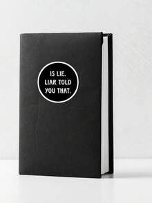 "Is Lie. Liar Told You That" Quote Sticker - Funny Ilya Rozanov Russian Accent Decal, Heated Rivalry Bookish Sticker For Kindle & Water Bottle - Multicolor - View 5