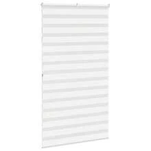 vidaXL Doppelrollo Weiß 135x200 Cm Stoffbreite 130,9 Cm Polyester - one-size - View 5