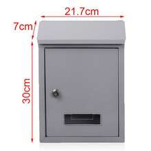 Skrzynki pocztowe montowane na ścianie, zamykane na klucz, przeznaczone do podwórek, willi i domów; skrzynki pocztowe, skrzynki pocztowe z kutego żelaza, skrzynki pocztowe do wejść do domów, skrzynki ozdobne; pogrubione skrzynki pocztowe zewnętrzne z zamkami; skrzynki pocztowe odporne na deszcz. - A - Zobacz 6