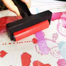 2/1件装钻石画滚筒工具，十字绣滚筒压机，手工DIY工具，钻石画压平工具，强力压辊，胶水固定钻石防脱落 - 彩色 - 查看 4