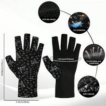 3-4 Pairs Sun Gloves For Women UV Protection Driving Gloves Non Slip Summer Sun Protection Gloves For Women Outdoor - 多色 B3 件 - 查看 2