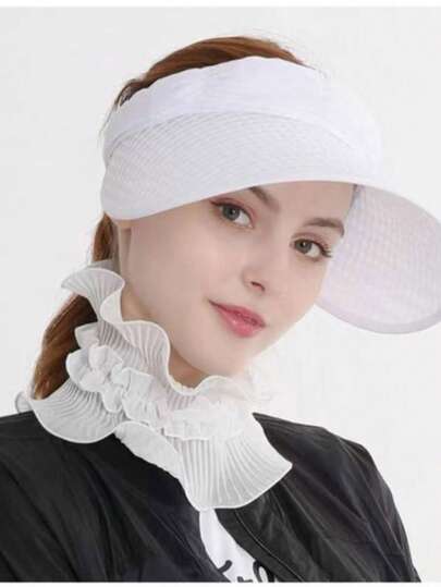 荷叶边领秋冬斗篷围巾，披肩领