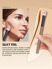 38件套化妆工具套装，包含：20支化妆刷套装+1个多功能防水拉链化妆包+5个迷你化妆海绵+2个化妆海绵+6个迷你气垫粉扑+3个三角粉扑+1套化妆刷清洁工具，一应俱全，新手友好 | 方便旅行携带，送礼佳品 | 新手/女性的完美之选 - 彩色 - 查看 3