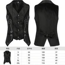 Men Cosplay Clothing - Black - View 7