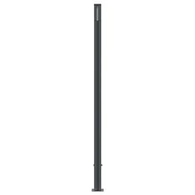 vidaXL Elemento di recinzione con 2 pali, marrone, 180x186 cm, WPC - A - Visualizzare 6