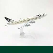 沙特航空飞机模型,合金飞机模型 747 777,卡塔尔、沙特阿拉伯、新西兰、英国、西班牙、韩国、越南、新加坡、巴基斯坦、瑞士、意大利、日本装饰品,桌面摆件,礼品,生日礼物,节日礼物,创意 - 彩色 - 查看 15