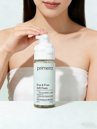  1PC PRIMERA Gentle Intimate Care Foam, Formulated With Amino Acids, Gently Cleanses The Area, Maintaining Its Slightly Acidic Environment. Soft, Rich Foam Is Non-Irritating And Does Not Damage Skin Barrier. Suitable For Sensitive Skin, Pregnant Postpartum Women, Those Seeking Long-Lasting Protection.