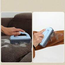 Conjunto de escova multifuncional para higiene de animais de estimação, escova de espuma para banho com cerdas macias, escova de massagem para cães e gatos, escova para remoção de pelos mortos. - Multicolorido - Ver 5
