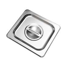 SENDERPICK 6 Compartment Stainless Steel Condiment Dispenser Bar Pub Condiment Holder W/Lid - Silver - View 8