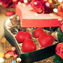 1/3pcs Heart Squeeze Toy, Stress Relief Novelty Toy, Cartoon Heart Squeeze Toy, Flour Ball Decompression Toy, Valentine's Day Supplies, Stress Relief Toy, Creative Toy. Valentine's Day, Valentine's Day Gift, Gift For Men, Gift For Women - Multicolor - View 3