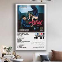 Framed  A Boogie Wit Da Hoodie Posters Artist Poster Album Cover Poster Posters For Room Aesthetic Canvas Wall Art Bedroom Decor - Framed(框架) - 查看 5