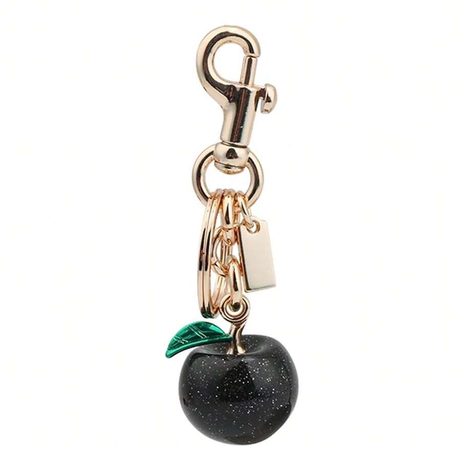 Bag Charm-Purse Charms For Handbags-Bag Keychain For Women - 黑色 - 查看 1
