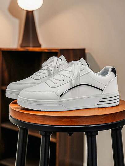 2026新款男士休闲运动鞋、滑板鞋、训练鞋，韩版时尚宽松尺码39-50，透气舒适运动鞋，男士运动鞋，厚底运动鞋