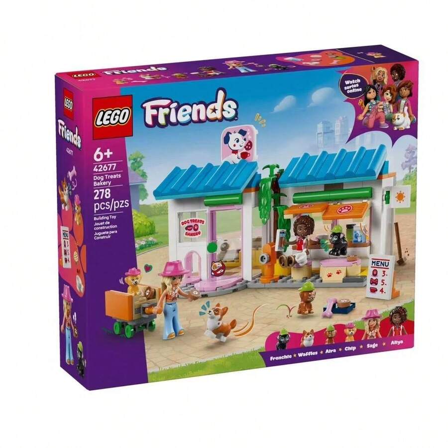 LEGO 可爱狗狗零食积木套装 - 家居装饰,完美的儿童生日礼物 - 42677 - 查看 1