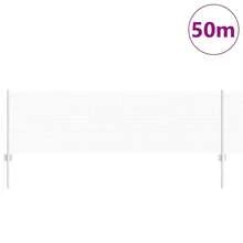 vidaXL Zaun Mit Pfosten Silber 0,6 X 50 M Stahl - A - Visualizzare 3