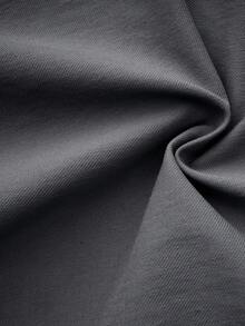 女士时尚新款休闲工装裤，通勤百搭，四季皆宜 - 深灰色 - 查看 3