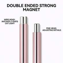 Double Sided Magnetic Tool For Gel Polish & 3D Art, Ergonomic Wood Handle - Pink - View 8