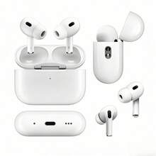 New Air4 Wireless In - Ear Earbuds With Ultra - Long Battery Life & High - Fidelity Sound 8 In 1 Wireless Earbuds ANC Active Noise Cancelling(-36db)In-Ear Earphones With Charging 33H Playtime 360 Hi-Fi Stereo Waterproof Headphones Android Phone/ AlRP0DS Pro IOS Laptops 1:1 Clone AWMM - 至尊版 - 查看 2