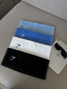 Toalla deportiva absorbente para gimnasio – suave y de secado rápido - Negro - Ver 2