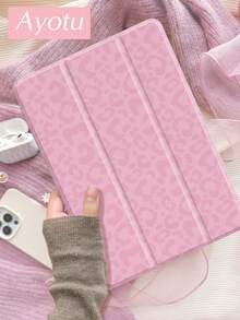 Ayotu 1件粉色豹纹平板电脑保护套和Kindle电子书保护套，兼容第10代、11代/Air 4代/Air 7代/9.7英寸，兼容三星Galaxy Tab A9 Plus、Kindle（第11代-2024年发布）（6英寸）、Kindle Paperwhite第12代（2024年发布），绝佳节日礼物，时尚简约图案。 - 彩色 - 查看 2