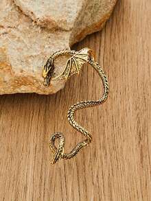 Örhängen i bohemisk stil med pterosaurieform, tillbehör till älvkostymer, cosplay-rekvisita, gotiska retroörhängen, lämpliga för fester, maskerader och vardagskläder, födelsedags- och festpresenter - Multifärgad - Visa 19