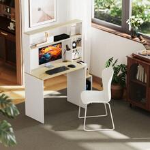 Home Office Desks - White - View 4