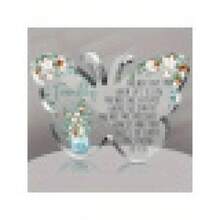 1 pieza, Un amigo,  Mujeres, Amiga  Cumpleaños Mujeres, Anímalo, Peso de papel de corazón acrílico, Soporte de escritorio para hogar y oficina () - Multicolor - Ver 10