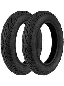2 Pack E-Bike Tire Kids Bike Tire 12x2.125 With 2 Tubes Strong Grip Compatible Replacement Bicycle Tire For Electrc Bicycle,41086938 - Dusty Blue - View 1