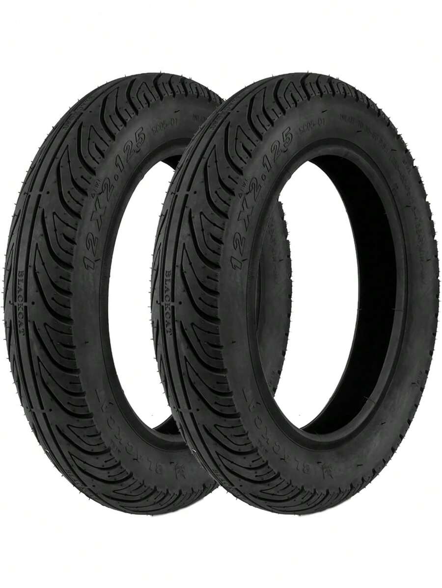2 Pack E-Bike Tire Kids Bike Tire 12x2.125 With 2 Tubes Strong Grip Compatible Replacement Bicycle Tire For Electrc Bicycle,41086938 - Dusty Blue - View 1