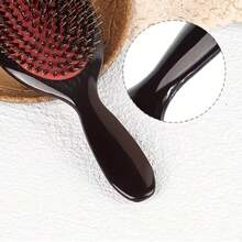 [Scalp Massage Brush] Scalp Massage Brush - Salon Barber Hair Detangling Comb, Perfect For Haircuts And Home Use - màu đen - Xem 10