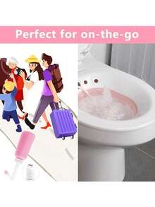 Reusable Perineal Irrigation Device, Female Intimate Care Cleansing, Portable Bidet Washing Tool - Multicolor - View 7