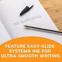 BIC Cristal Xtra Smooth Ballpoint Pens, 22ct - Black: Smooth Writing, Stationery, Office Supplies, 1.0mm Point Size - 1 - 查看 5