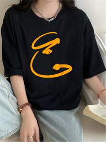 Women T-Shirts - Black - View 6