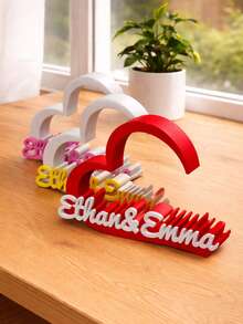 1 chiếc chữ trang trí in 3D theo yêu cầu, thiết kế hình trái tim đôi, tên đôi, trang trí bàn làm việc bằng tiếng Anh theo yêu cầu, màu đỏ mờ kiểu Macaron, chữ trang trí 3D nguyên khối, trang trí nhà cửa hiện đại lãng mạn, đồ thủ công sáng tạo, quà lưu niệm cho cặp đôi, trang trí bàn cưới, vật trang trí bàn làm việc, quà kỷ niệm, đồ trang trí nhà cửa sáng tạo. - Yêu - Xem 7