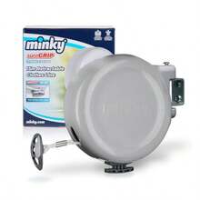 Tendedero retráctil para exteriores 49 pies color gris - 98 pies - Ver 8